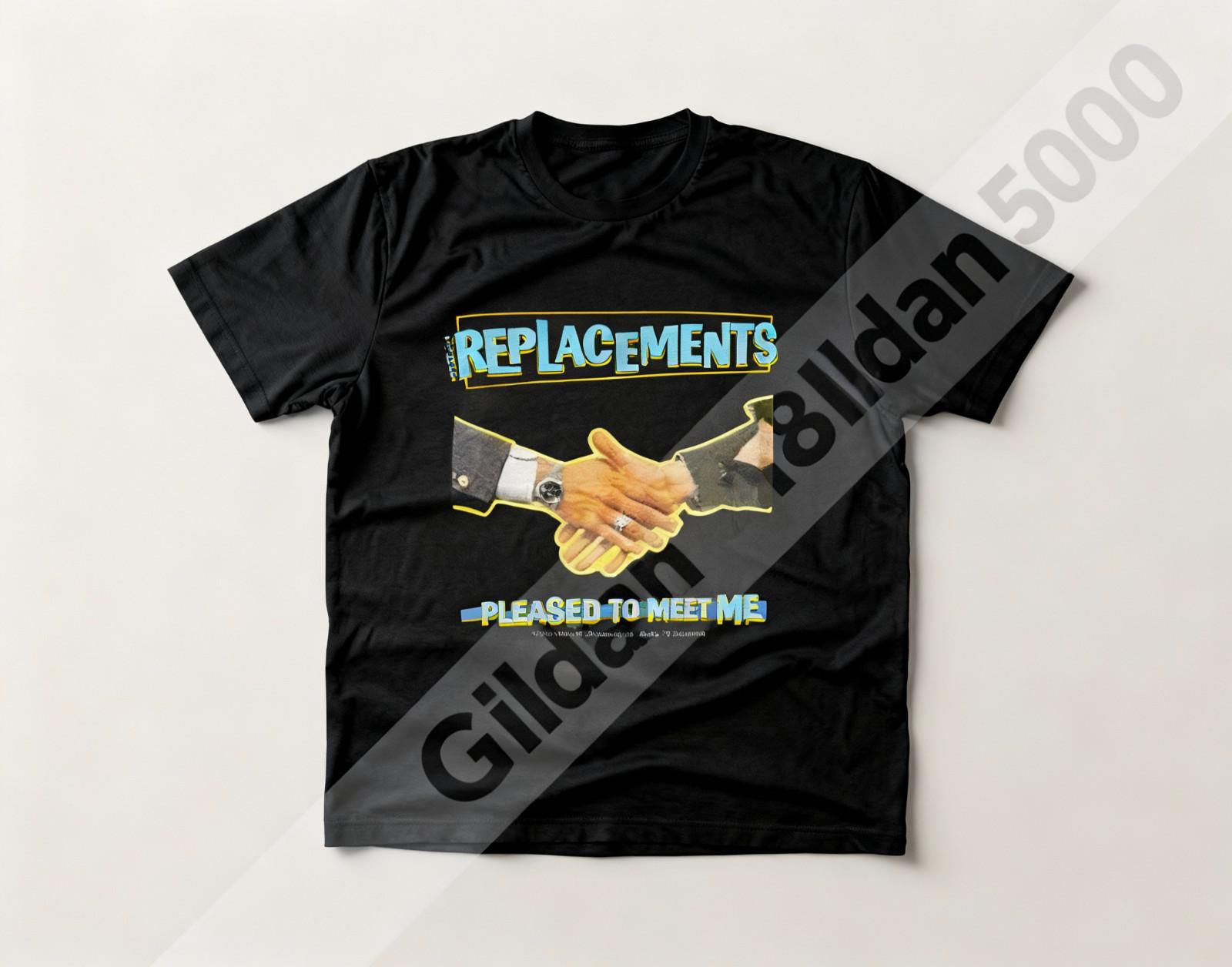 The Replacements Band Shirt The Replacements black Unisex T-shirt S-5XL L