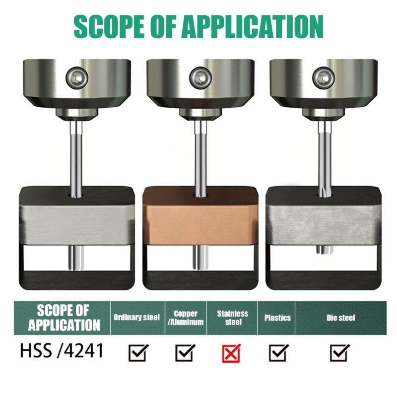 High Precise Reamer with Extended Reach for Automotive Aerospace Mold Processing Professional Machinists Industrial Use