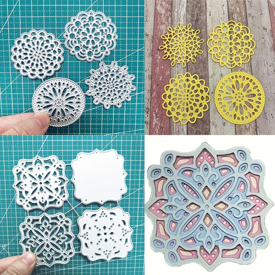 Layered Lace Frame Metal Cutting Dies Stencil for DIY Scrapbooking Photo Album Embossing Paper Cards Crafts Diecuts