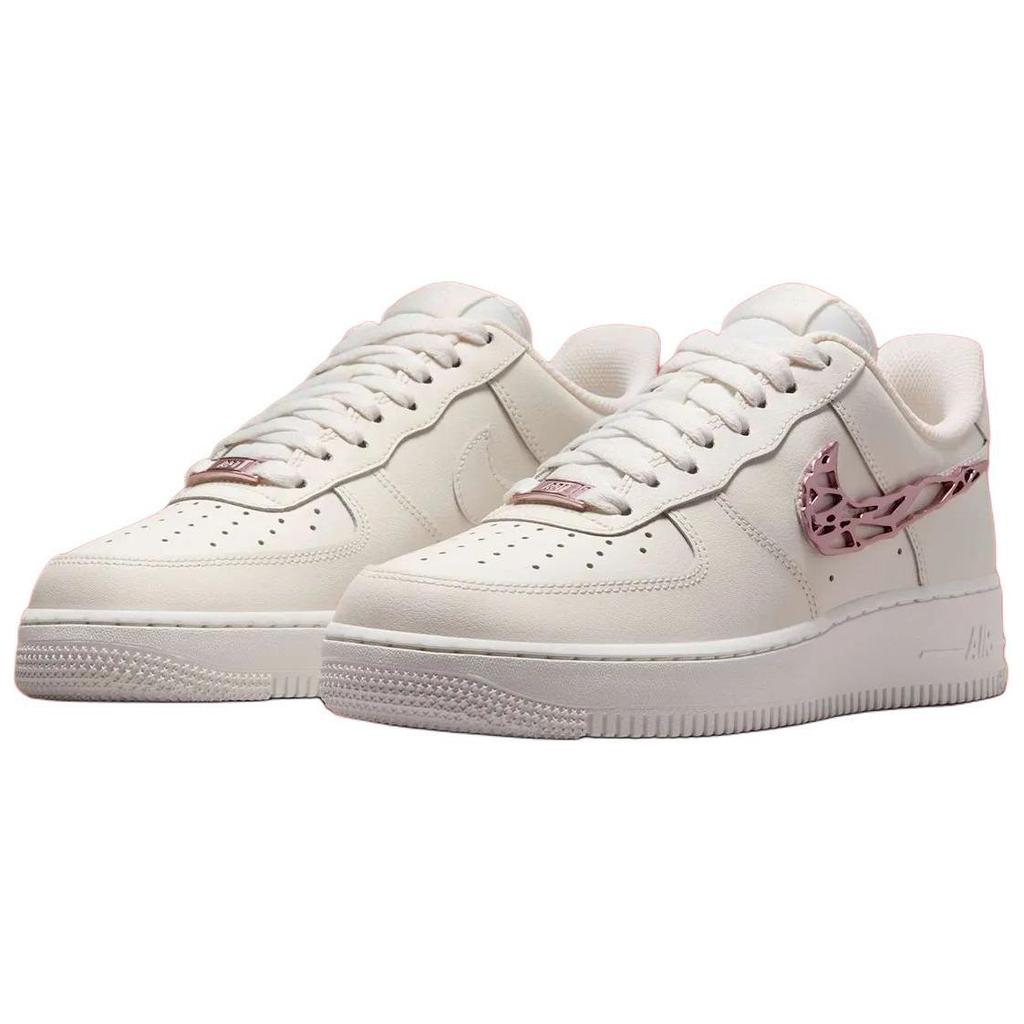 Nike Sneakers da Donna Air Force 1 Low Liquid Metal Swoosh Oro Rosa Metallizzato IF1686-161