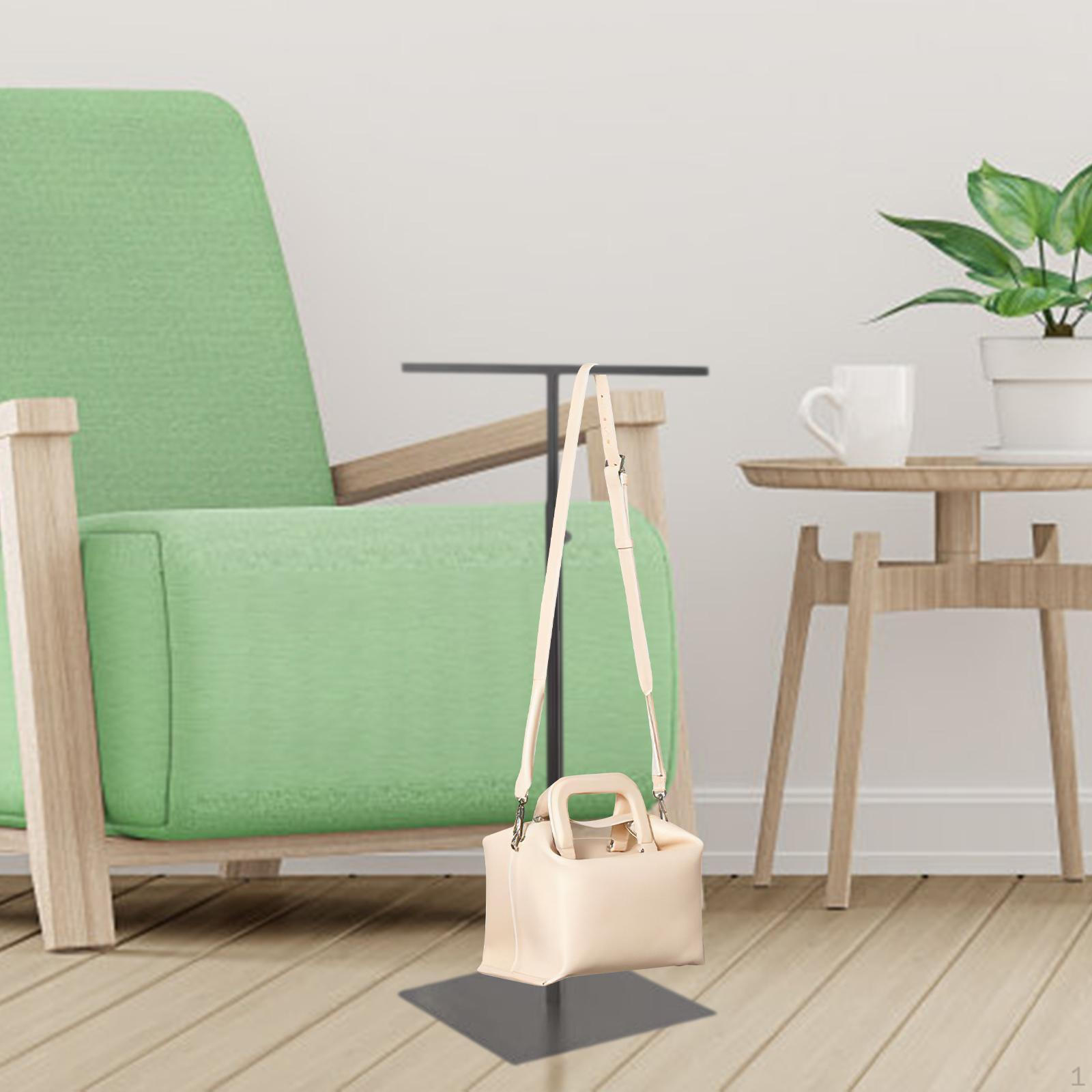 

Регулируемый держатель для кошелька, отдельно стоящий органайзер для ожерелья, вешалка для сумок для столешницы