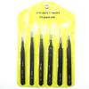 Eyelash Tweezers 6Pcs Set Cell Clip ESD Stainless Steel Tweezers Set Anti-static Electronic Repair Tools