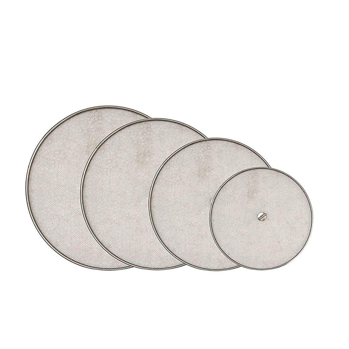 

@ Smart Steel Net Cover Food Cover Multipurpose Lid Set 4 208Gm Zr-8001-60%Off