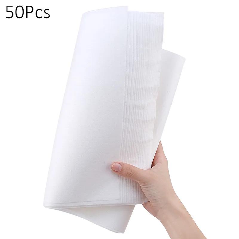200/50pcs Disposable Beauty Bed Hole Towel with Hole Face Pad Cover Beauty Salon Thick Massage Pillow Towel Makeup Accessories