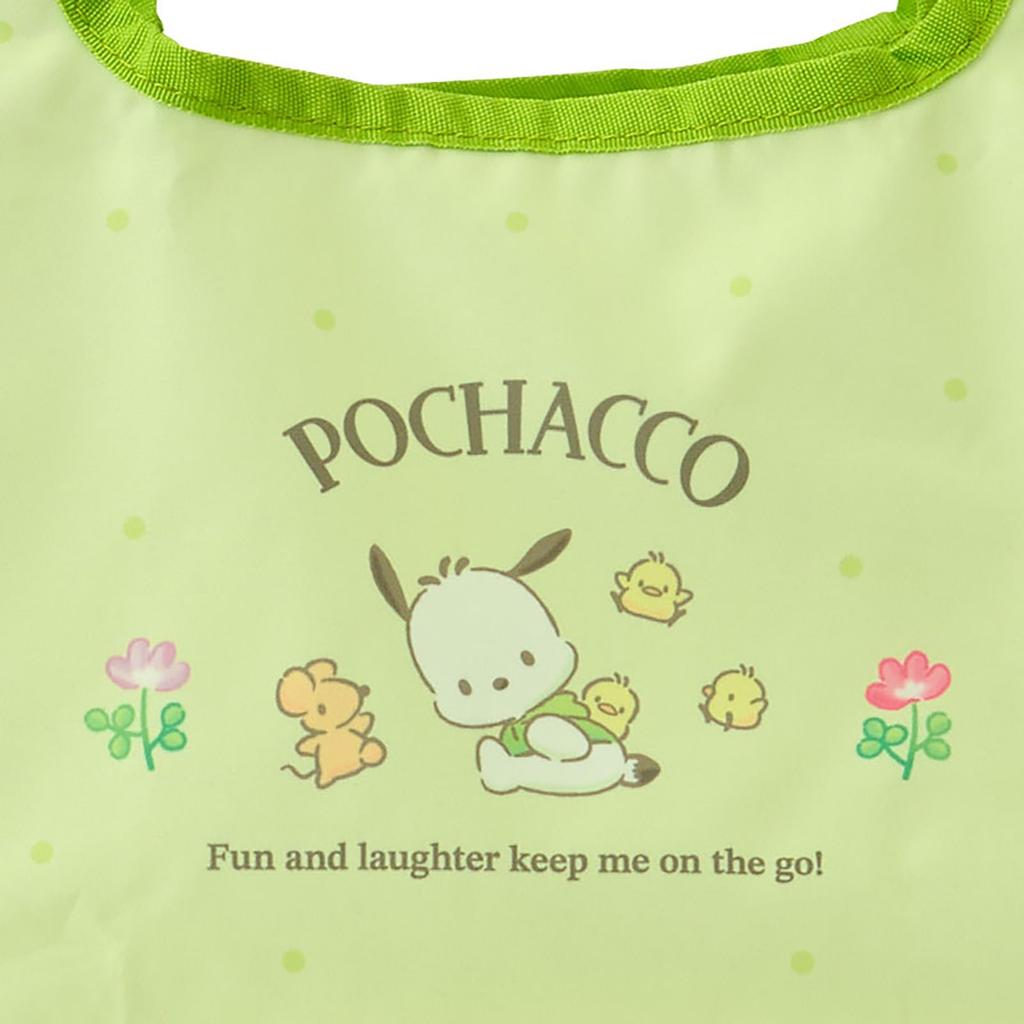 Sanrio Pochacco Lunch Eco My Shopping 26cm W x 20cm D x 731391 Bag, Bag, Bag, Polyester, Approx. 35.5cm H,