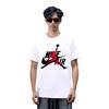 Air Jordan Jumpman Logo Sports short sleeve Men White Men's BV5906-100