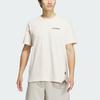 Adidas Outdoor Sports Printed Loose Crew Neck Short Sleeve T-Shirt Men Tops Undyed IW3905