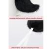 Rabbits Costume Accessories Plush Ear Hairband Tail Halloween Costume Accessories Set for Kid Girl Halloween Cosplay