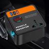 XA6H 12V 24V To 110V 220V Power Inverter Car Plug Adapter Outlet with USB Type C Port