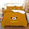 Rilakkuma Korilakkuma Duvet Cover Set Cute Cartoon Rilakkuma Korilakkuma Bedding Set Pillowcase Twin Full Queen King Size