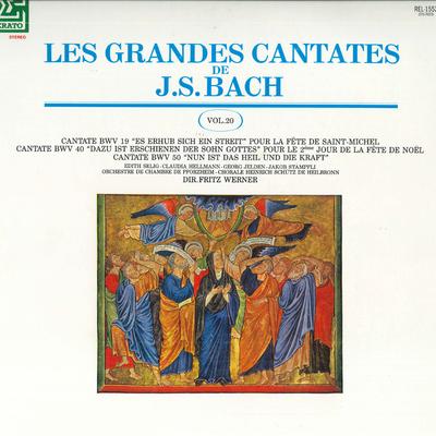 LP Record FRITZ WERNER, CHORALE HEINRICH SCHU - Bach: Selection of Cantatas (20) /  REL1552 ERATO 1985 Japan Classical Used