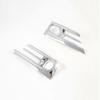 2X Chrome Front Fog Lamp Light Frame Cover Trim For Honda CR-V CRV -