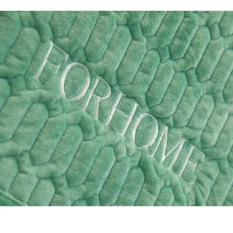 Plush Sofa Cushion Modern Solid Color Fabric Anti-slip Cushion Universal Living Room Thickening High-quality Sofa Decoration