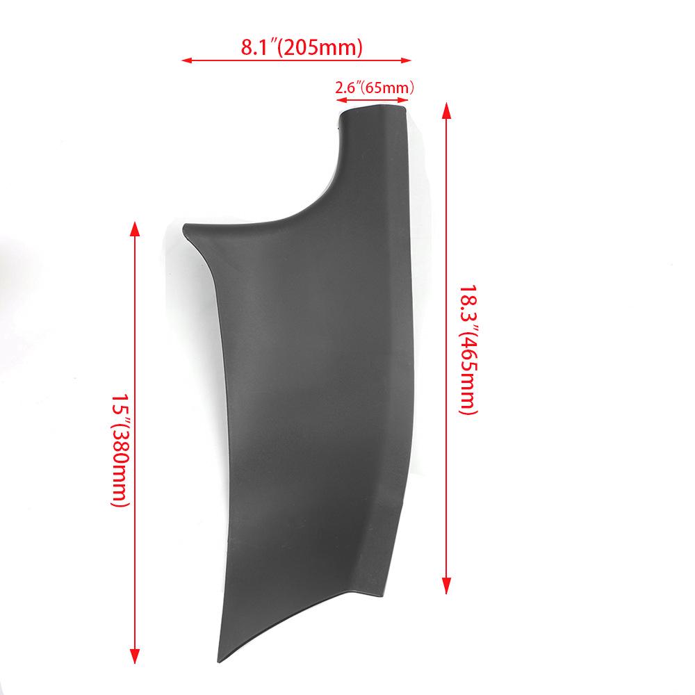 Tesla Model Y Door Sill Protection Pads - Front & Rear Interior ABS Strips
