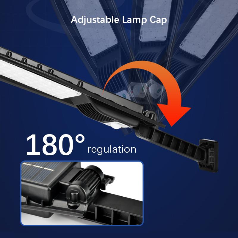 Lumini stradale solare de 40 W, lumină solară cu senzor de mișcare 1060LM 84 LED, bec impermeabil IP65 pentru iluminat exterior pentru grădină, terasă, cale, G