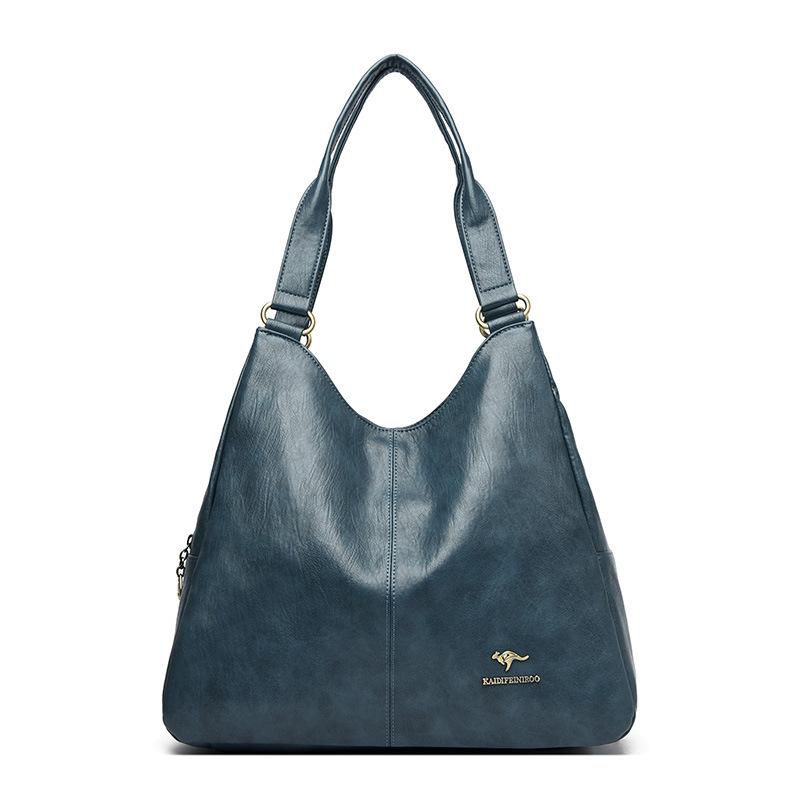 

Сумка через плече для матері середнього віку, одноплечова сумка, жіноча сумочка синій