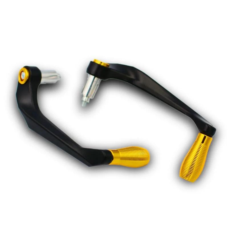 Universal Motorcycle CNC Anti-fall Hand Guard Alloy Handlebar Brake Clutch Lever Hand Guard Protector Modification Accessories