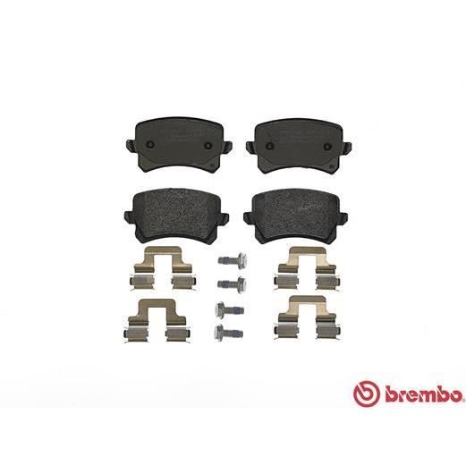 Brembo kit de plaquettes de frein p85109 - 4 pièces