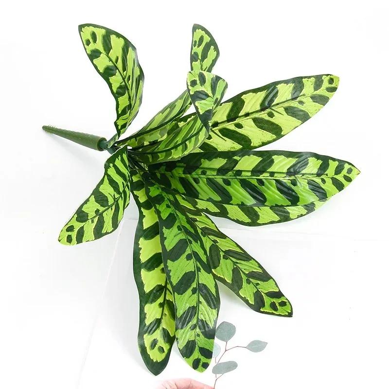 Artificial Plant Desktop Decoration Fake Green Plant Accessories Plastic Flowers Outdoor Decoration Wedding Venue Layout
