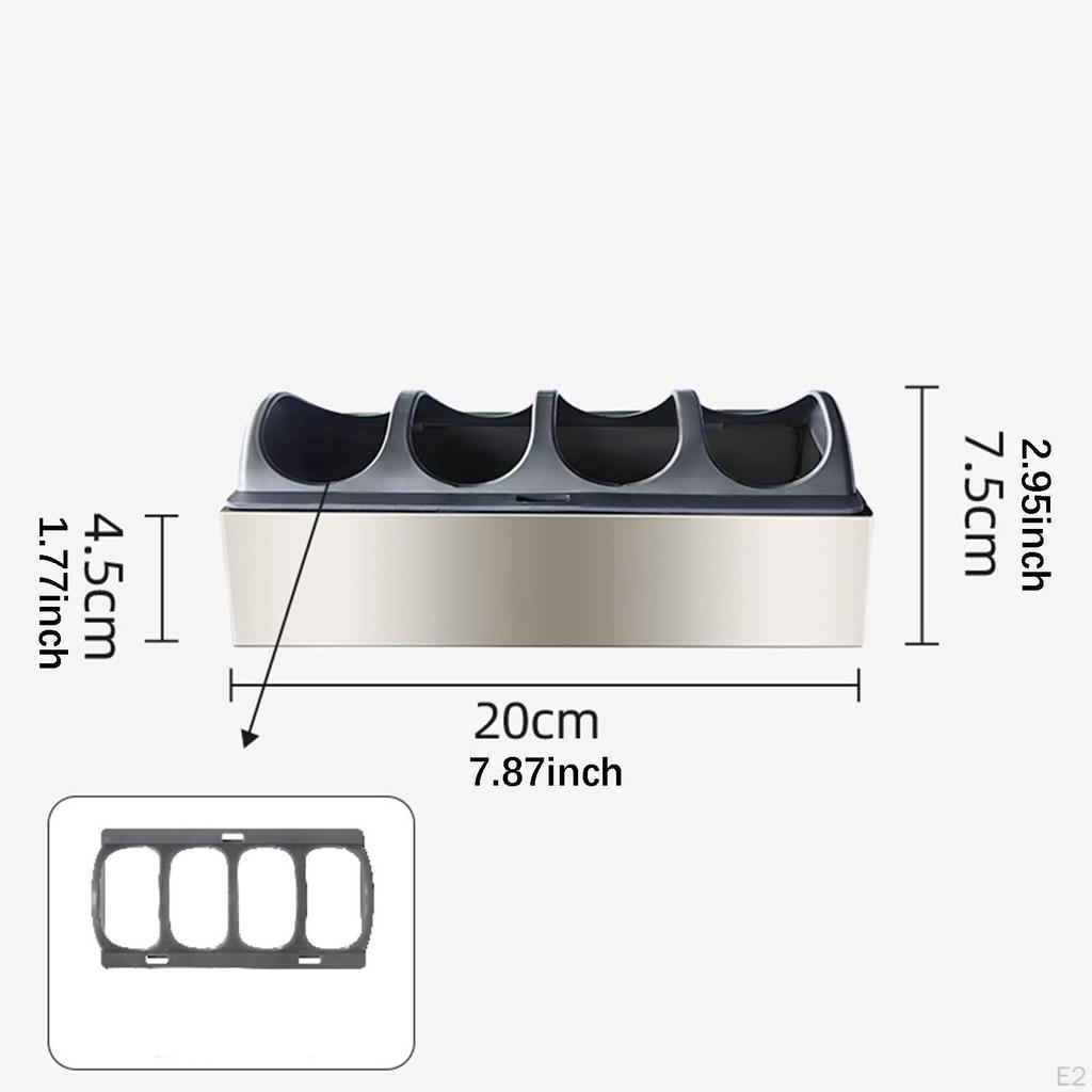 Feeder Trough Chick Feeding Dispenser No Waste Stainless Steel Tray for Bird Parrots Turkey