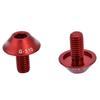 GUB G 510 2Pcs M5 * 12mm Bike Bicycle Water Bottle Cage Holder Bracket Screw Bolts