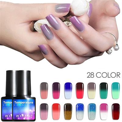 Smalto per Unghie Autunno Inverno Gradiente Caldo Gel per Unghie Smalto Rimovibile Manicure Salone Fai da Te a Casa Smalto Gel Soak-Off Regali per Donne Ragazza 8ml