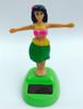 Ornamento Criativo para Carro de Menina Pequena Movido a Energia Solar Desenho Animado Figura Acessório de Carro Brinquedo Infantil Presente de Natal