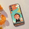 Bungo Stray D-Dogs Nakahara Chuuya Phone Case For Samsung Galaxy A73,A72,A71,A70,A53,A52,A51,Soft Silicone Black Cover