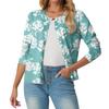 Women's Fashionable, Casual, Comfortable Floral Cardigan Jacket