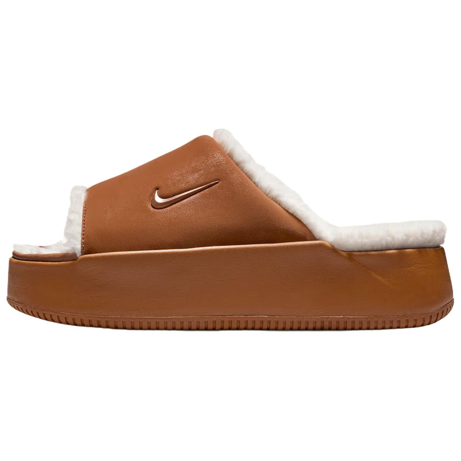 (WMNS) Nike Calm Slides Light British Tan Women s HV8560-200 EU 38