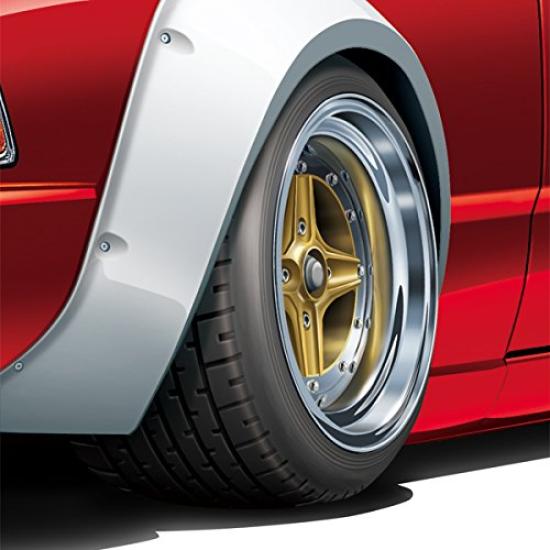 

Aoshima Bunka Kyozai The Tuned Parts Bright scale plastic model (AOSHIMA) 14-inch 1/24