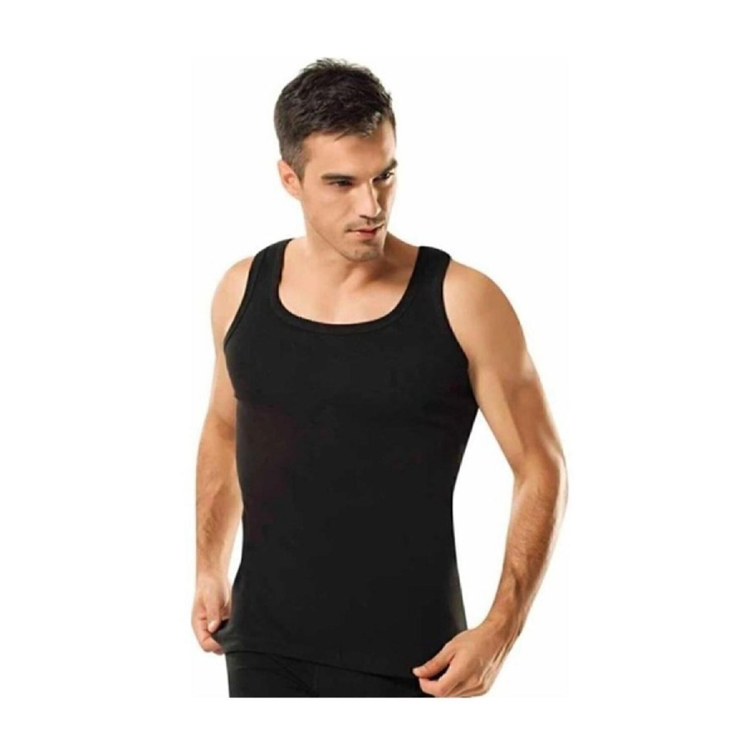 

Men s Black Undershirt 3-pack M серый