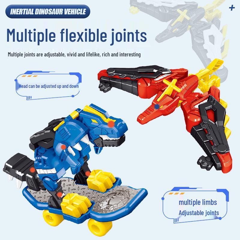 Mini Force Super Dinosaur Mecha Robot Scooter Toy for Kids