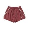 OUTDOOR PRODUCTS Women'S Track Nylon Shorts (Burgundy)