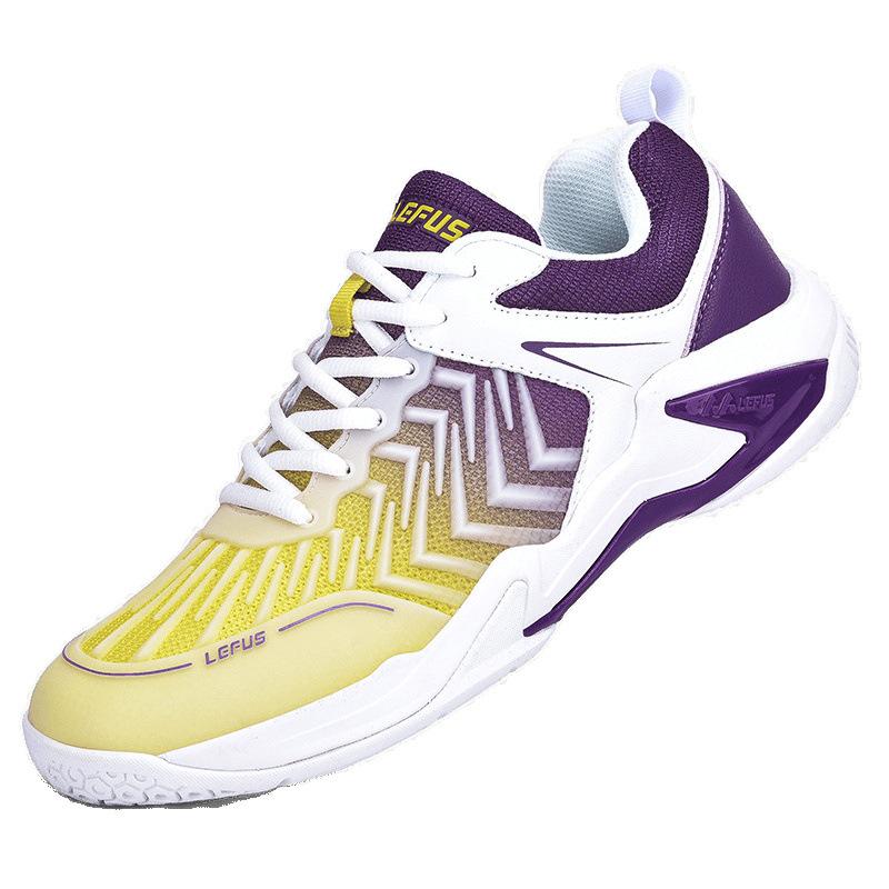 Carbon board cushioning rebound wear-resistant professional badminton training shoes large size breathable mesh casual sports shoes