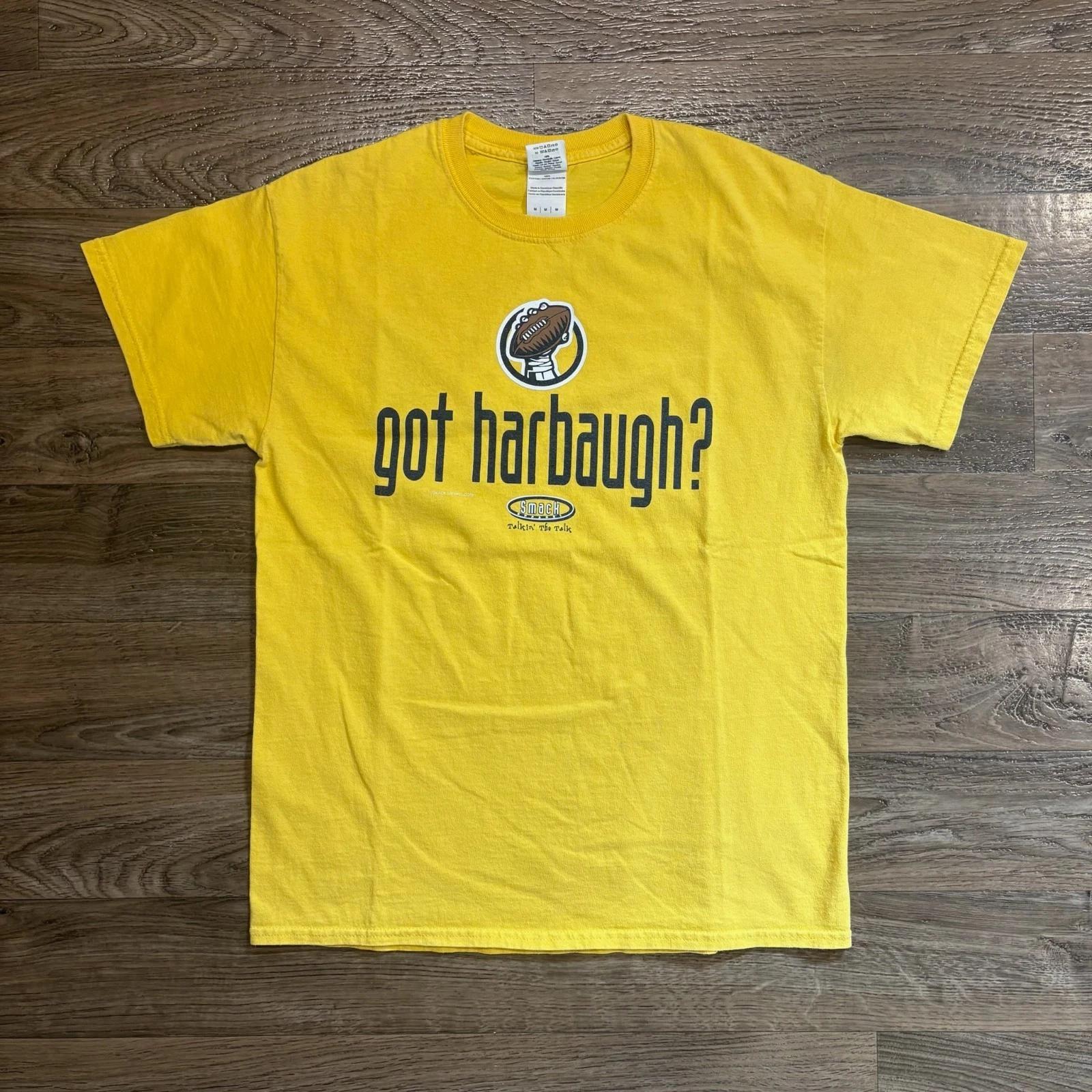 Y2K / 2015 Jim Harbaugh Welcome Home University of Michigan Tee Smack Apparel M XL