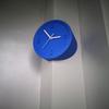 Wall Corner Clock Hole-free Scientific Artistic Sitting Living Room Study Silent Wall Hanging Clock Silent Home Decoration