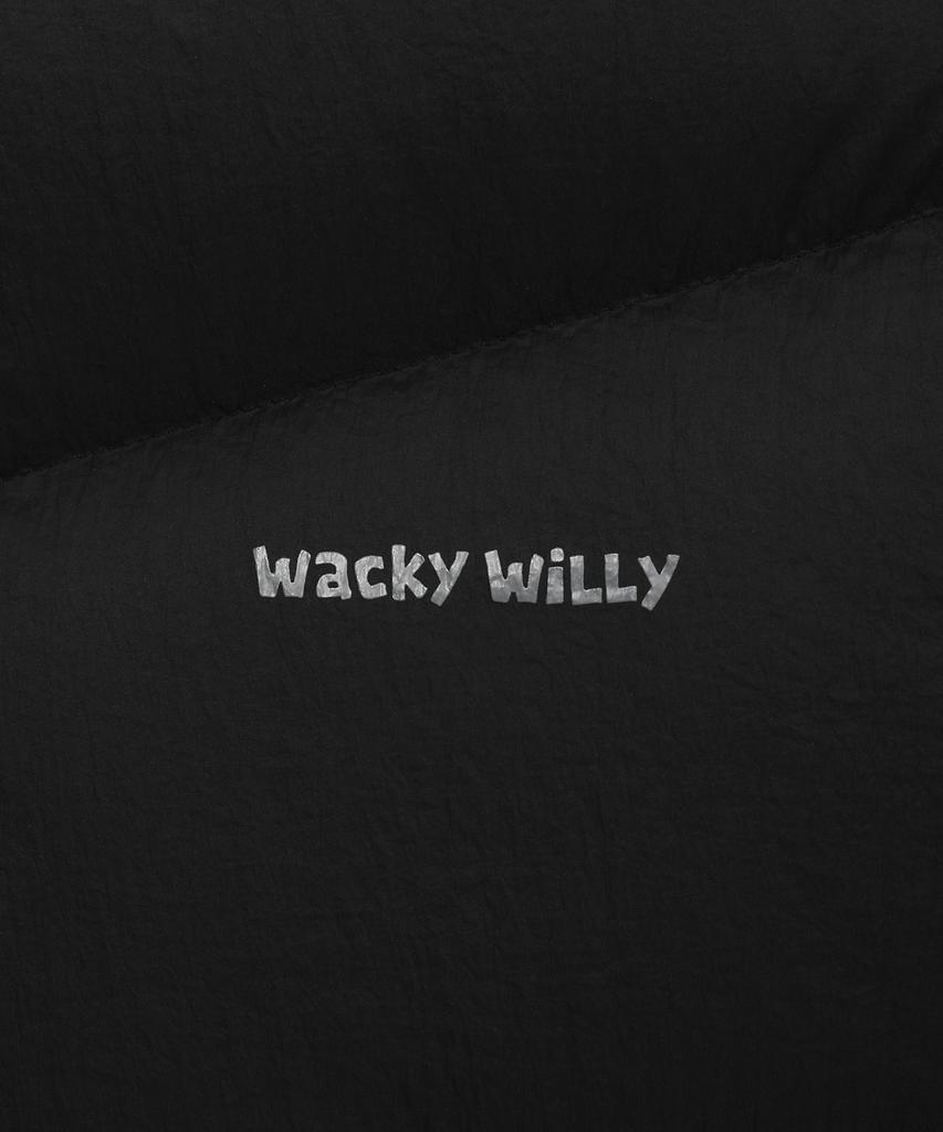 Wacky Willy Nylon Down Jumper Black