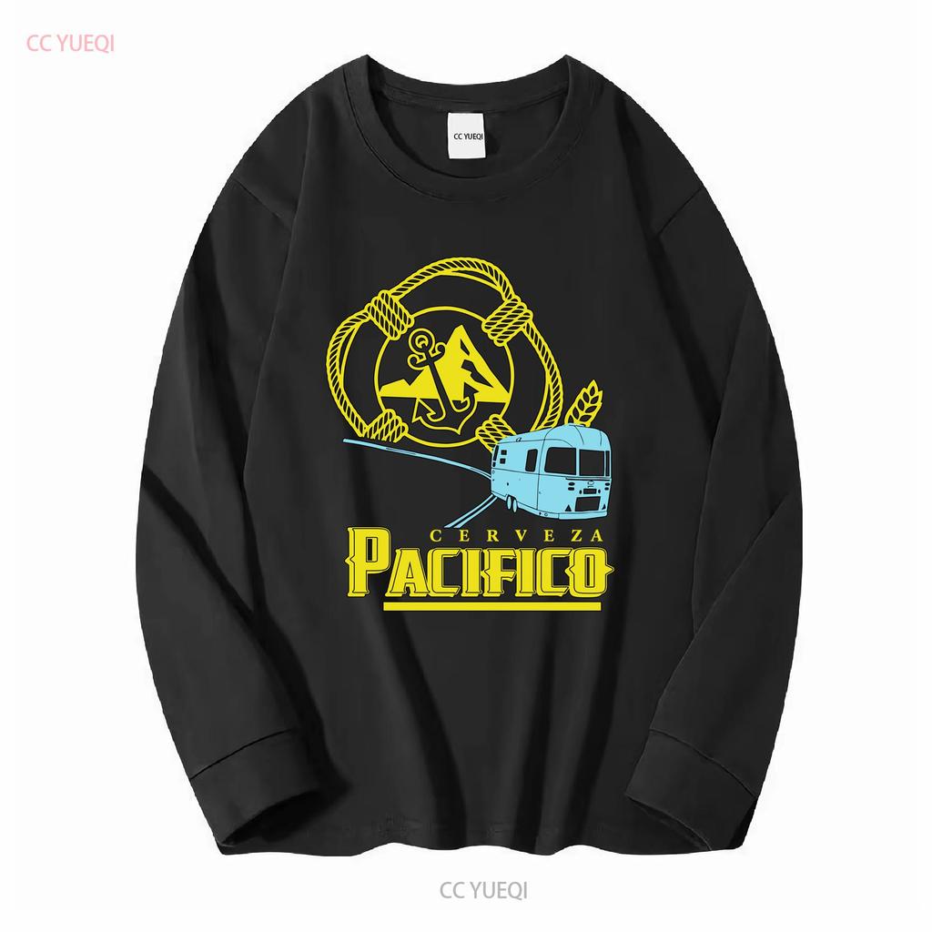 Cerveza Pacifico Beer Mens M T Shirt El Charro Restaurant Cherry Valley California long or short sleeves vintage Washed Stylish