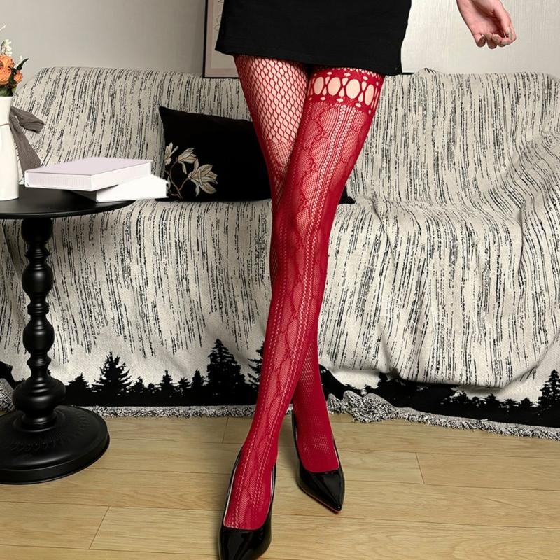 Women's Patterned Tights Fishnet Stockings Pantyhose Stockings Leggings for Party Club Raves