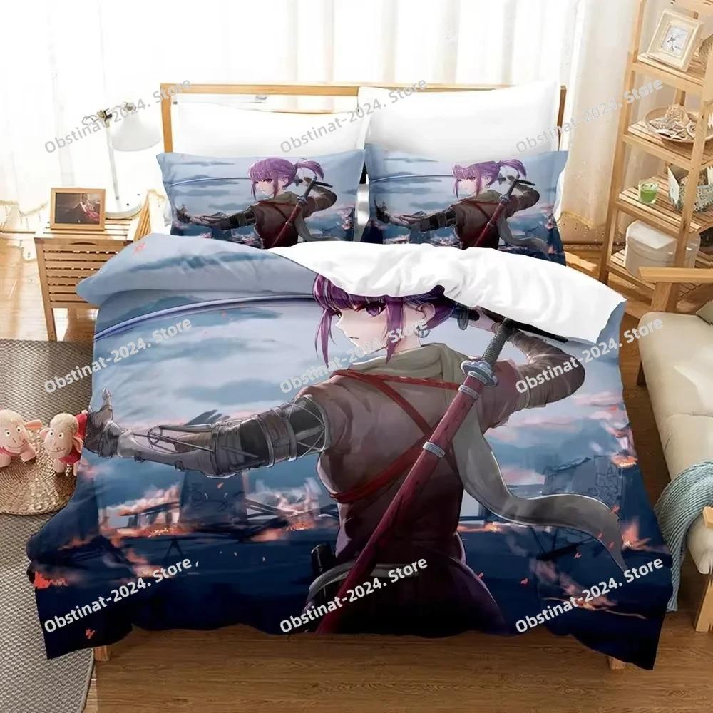 Comforter Vtuber Ninomae Bedding Set Single Twin Full Queen King Size Bed Set Aldult Kid Bedroom S 3D Print Kawaii Anime