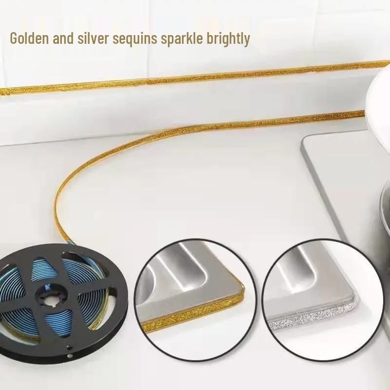 Waterproof Mildew-Proof Self-Adhesive Grout Sealing Tape for Kitchen and Bathroom Trim