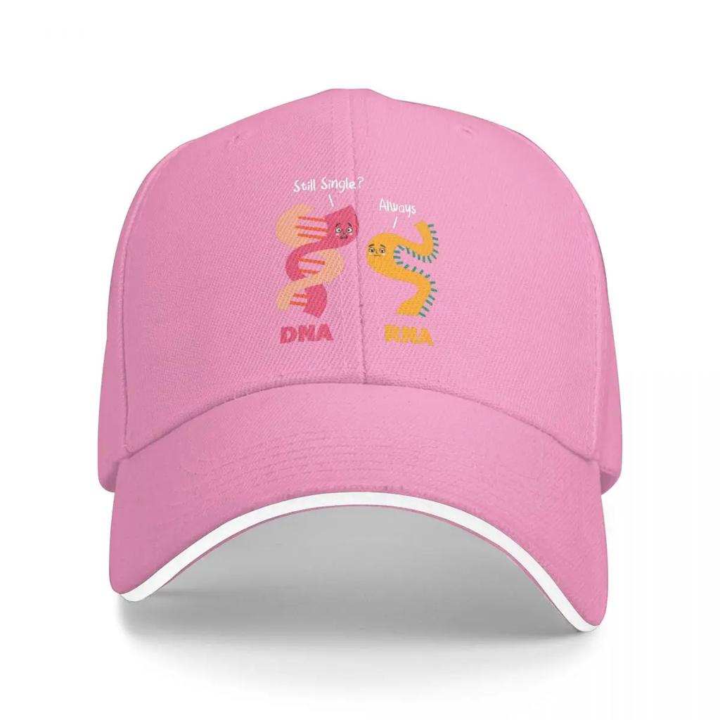 Baseball Caps Funny Biology Proud Biologist Microbiology DNA RNA Awesome Graphic Female Male Outdoor Summer Caps