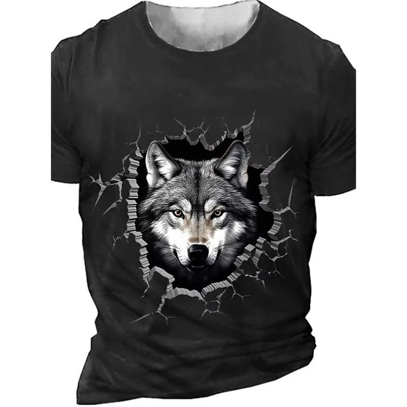 Fashion Animal Horse 3D Print T Shirt Kids Streetwear Funny Graphic Tee Tops