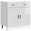 VidaXL Kitchen Cabinet Porto Glossy White Engineered Wood 853979