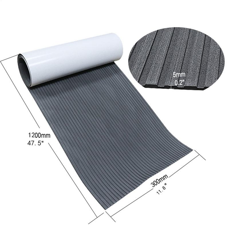 Boat Flooring EVA Sheet EVA Foam Decking Self-Adhesive Boat Flooring Marine Carpet Trimmable For Water Sports Safety And Fun For
