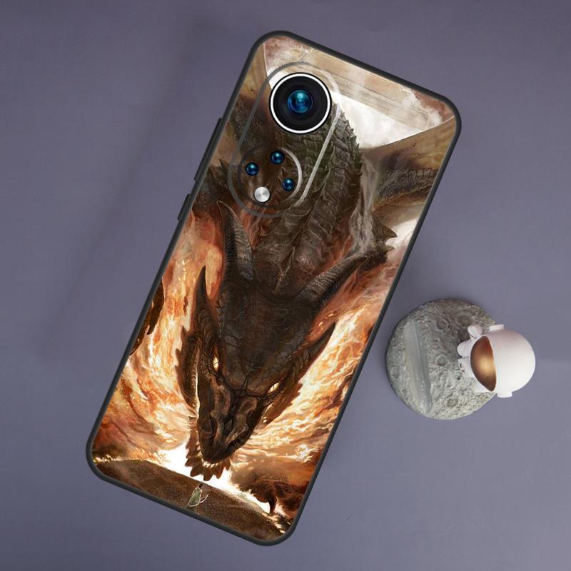 Dragon Cool Art For Huawei Honor Magic 5 Lite 70 50 X8 X9 a P20 P30 P40 P50 P60 Pro P Smart Nova 9 5T Case