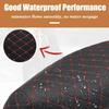 1Pcs Faux Leather Seat Cushion Cover High Toughness Comfortable Seat Pad Cover Dustproof Waterproof Easy Clean Motor Accessory