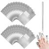 100/200Pcs Nail Polish Remover Foil Wrap Kit Soak Off Gel Remover with Cotton
