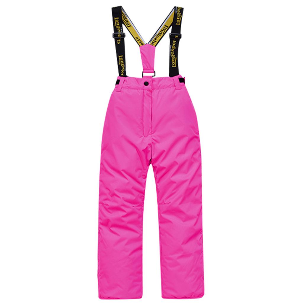 Children's Fashion Ski  Boys' And Girls' Thickened Waterproof Thermal Ski Overalls